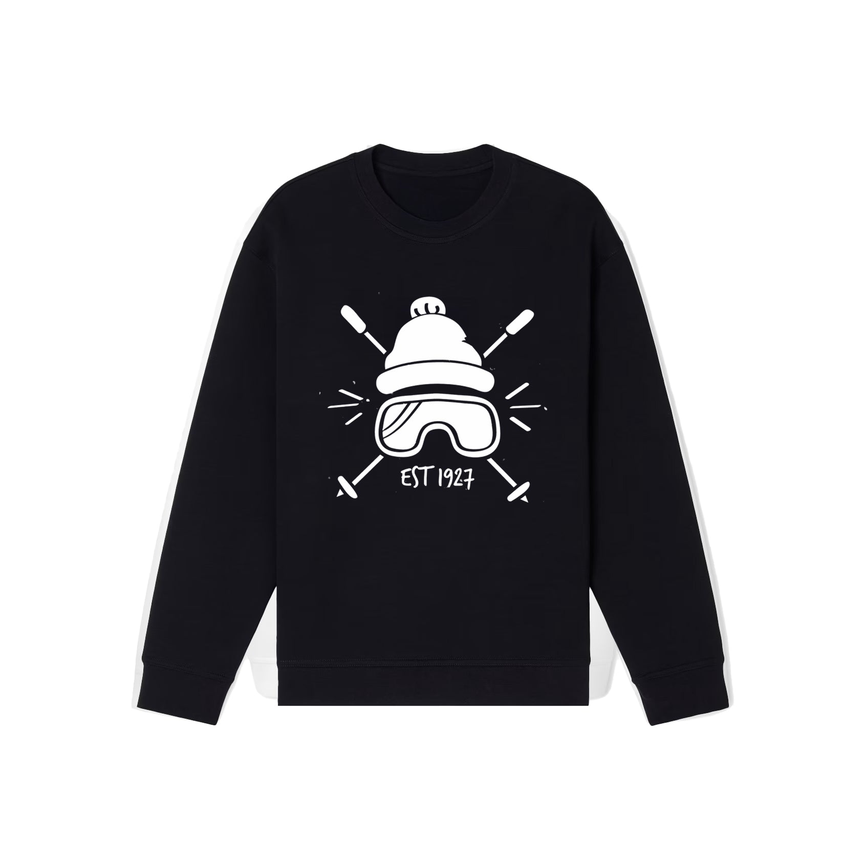 Felpa Girocollo Nera EJ250909